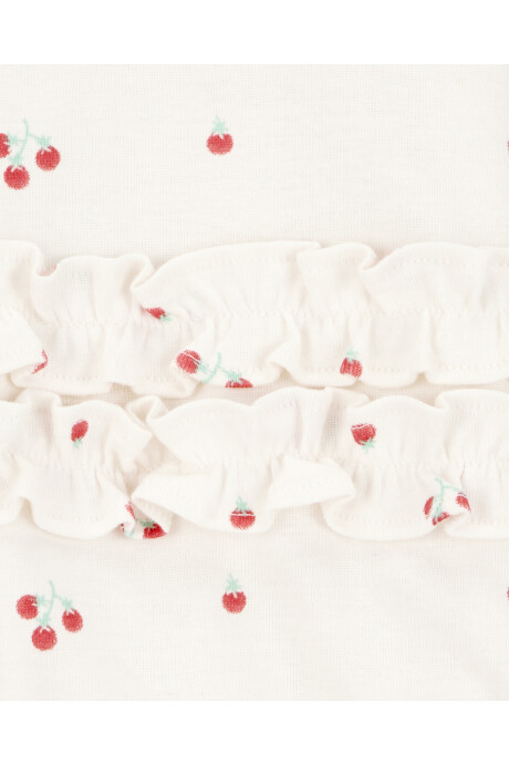 Monito bombachudo de algodón, diseño tomates Monito bombachudo de algodón, diseño tomates