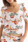 REMERA MIST Blanco