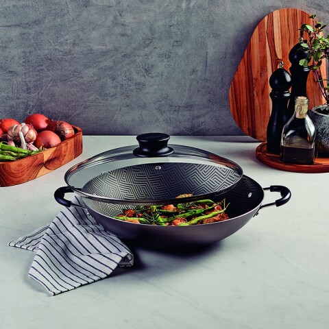 Olla wok modelo "PARIS", Ø36cm -TRAMONTINA TR6010