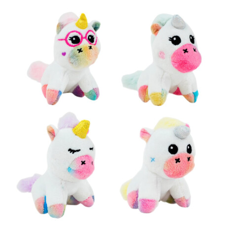 Peluche de unicornio con alas y 4 hijos Peluche de unicornio con alas y 4 hijos