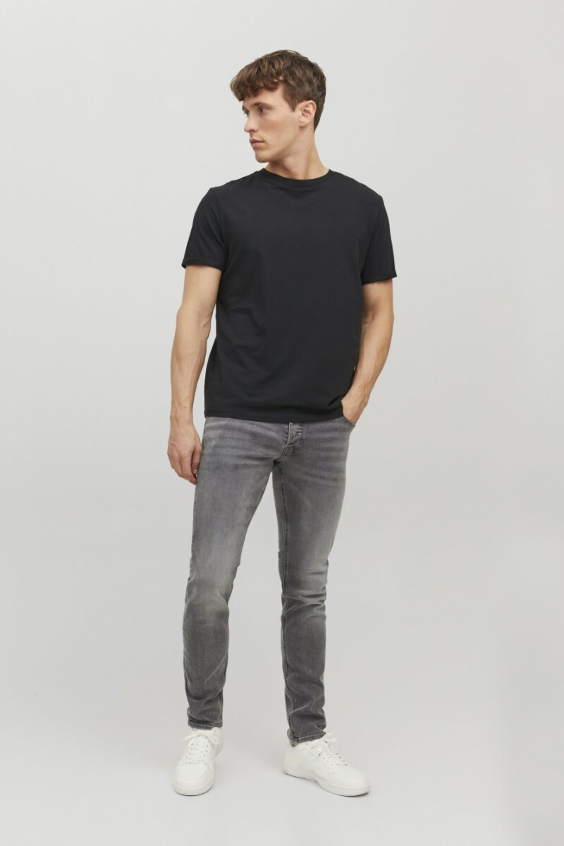 JEANS SLIM GLENN Grey Denim