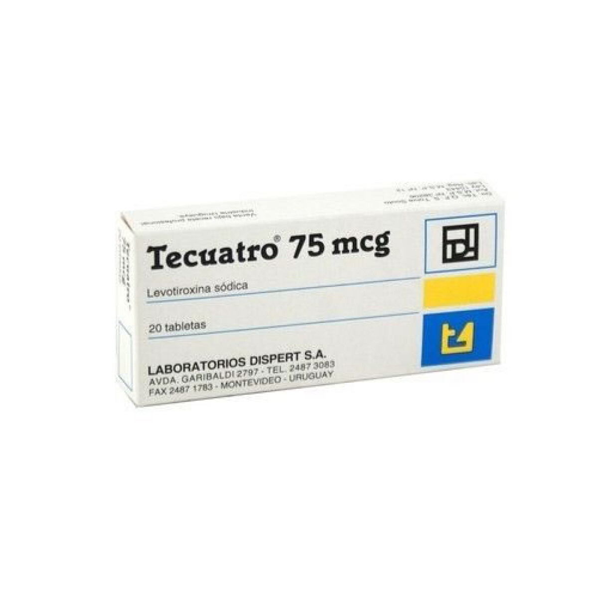 Tecuatro 75mg x 20 Comprimidos – Antihipertensivo 
