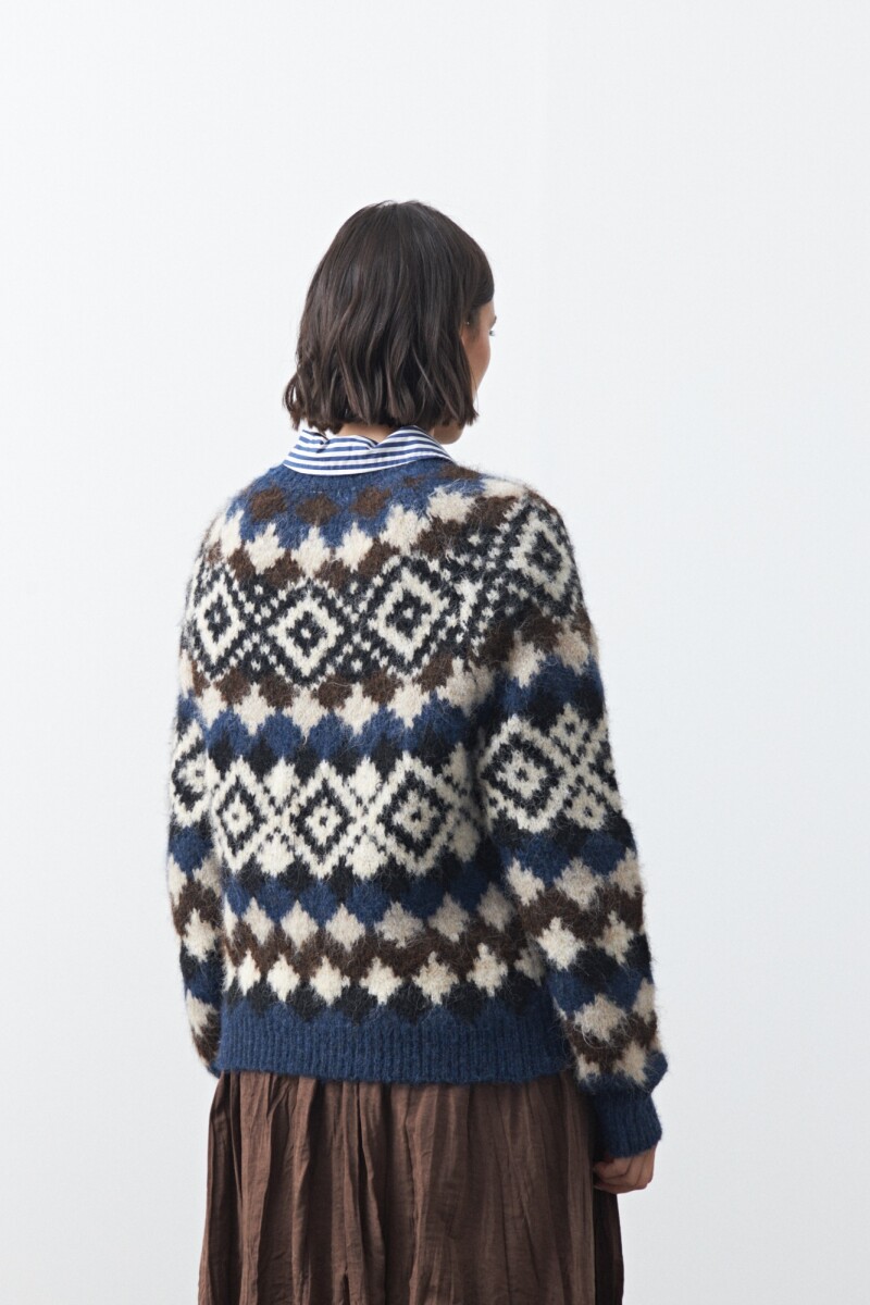 SWEATER SIRO Azul Oscuro
