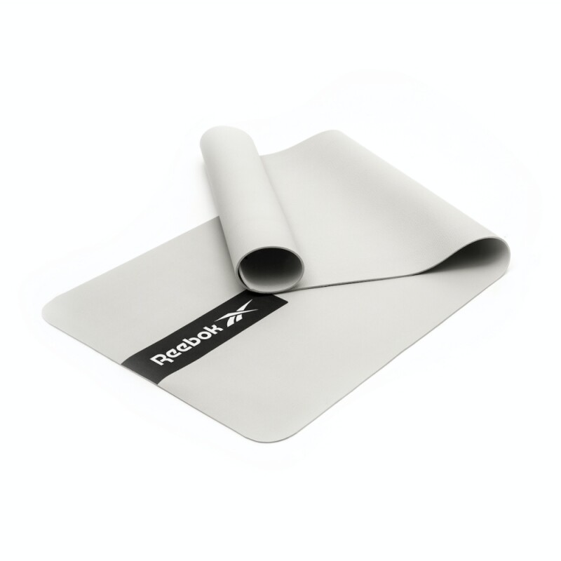 Colchoneta yoga mat 4mm Reebok color blanco Gris