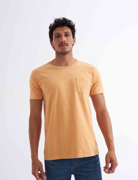 Remera básica Mendes 24 Naranja