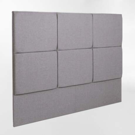 RESPALDO DE PARED IRIS GRIS - 2 PLAZAS