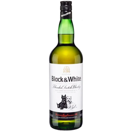 WHISKY BLACK & WHITE 1 LT WHISKY BLACK & WHITE 1 LT