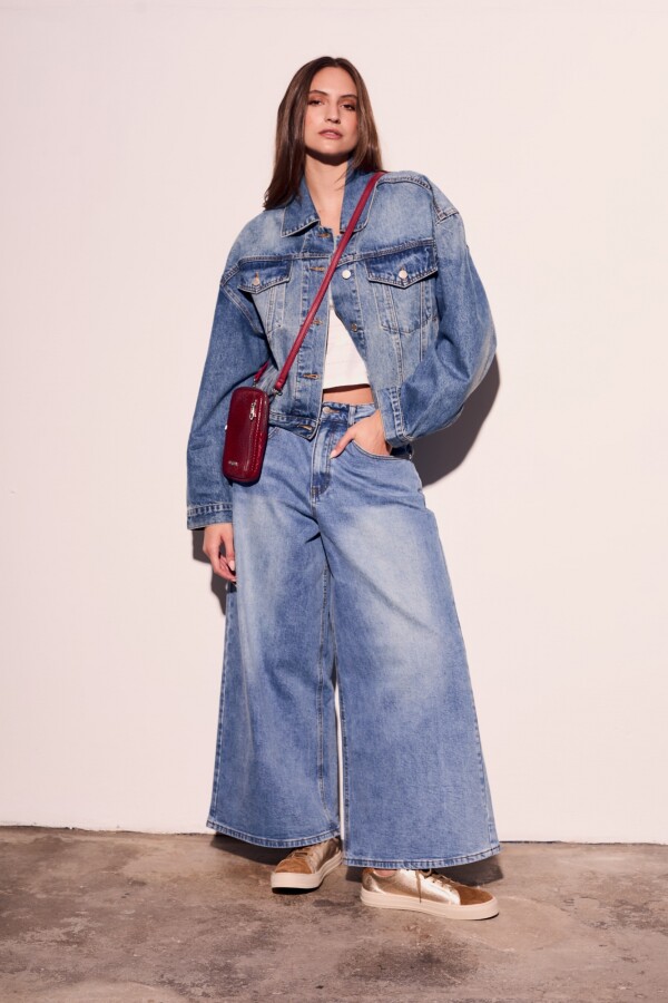 Campera Denim Oversize Denim