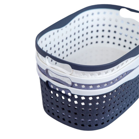 OUTLET Cesto canasto organizador 38x28x24cm Outlet Cesto Canasto Organizador 38x28x24cm