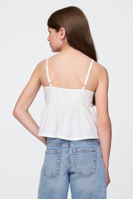 Blusa Niña New Off White