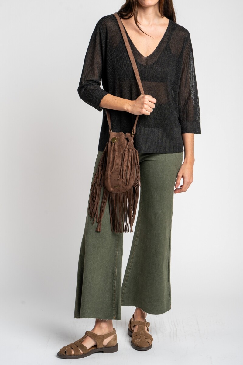 Sweater Lurex Negro