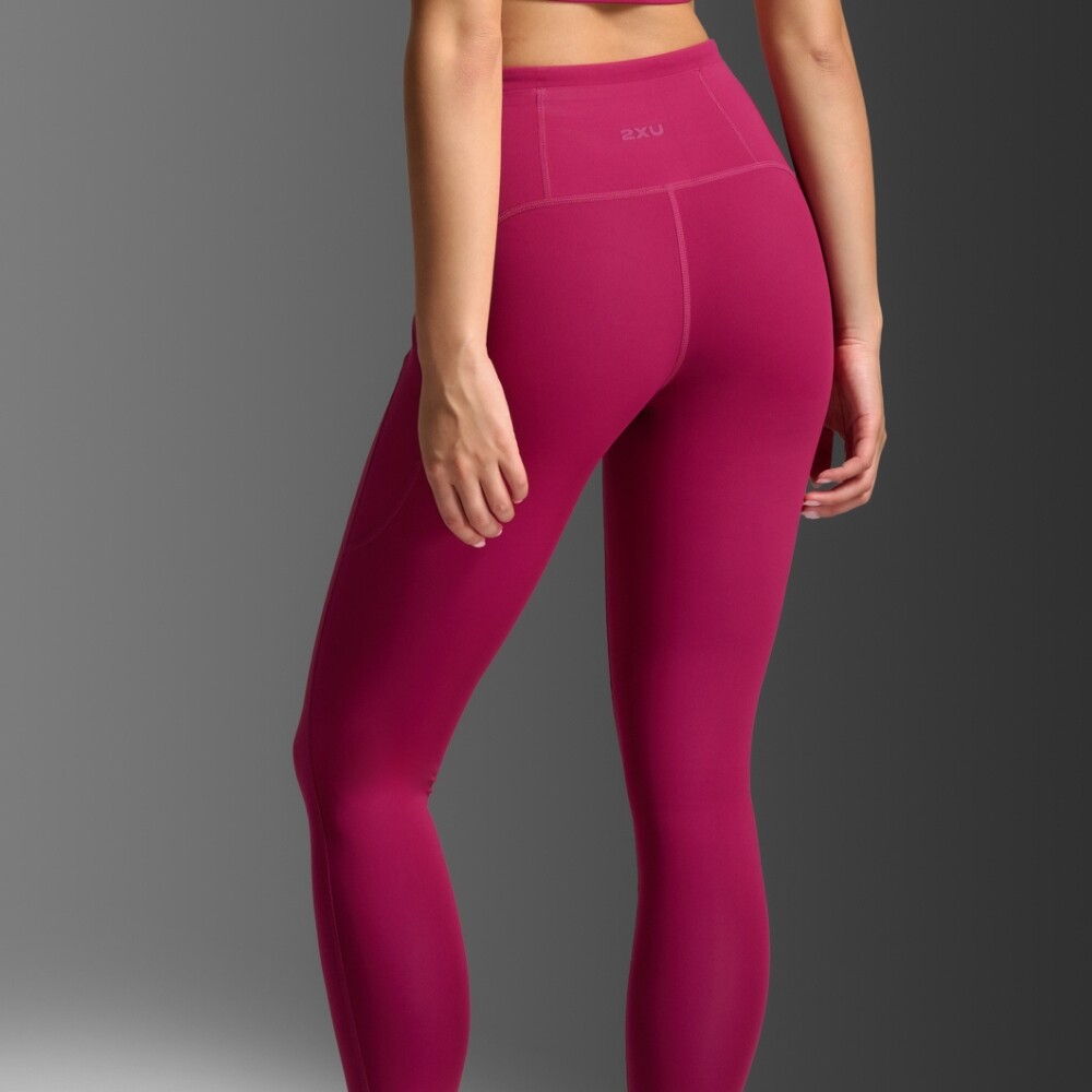 Bio Nylon Hi-Rise Comp Tights Merlot/merlot