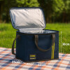 Bolso Conservador Térmico Impermeable 40×25×30 – Mantiene Frío/Calor Azul Navy