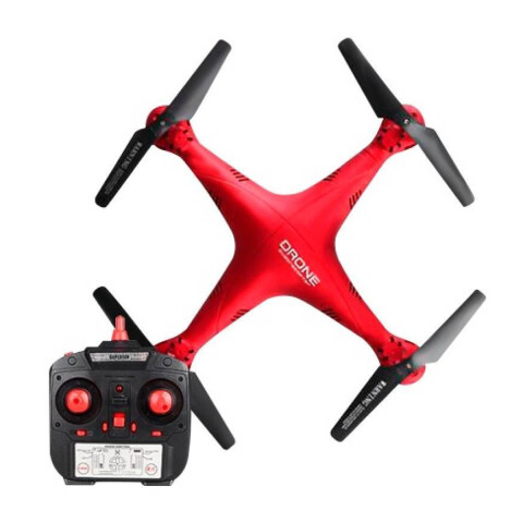 Drone Ledstar Dm93 Con Retorno Automático ROJO