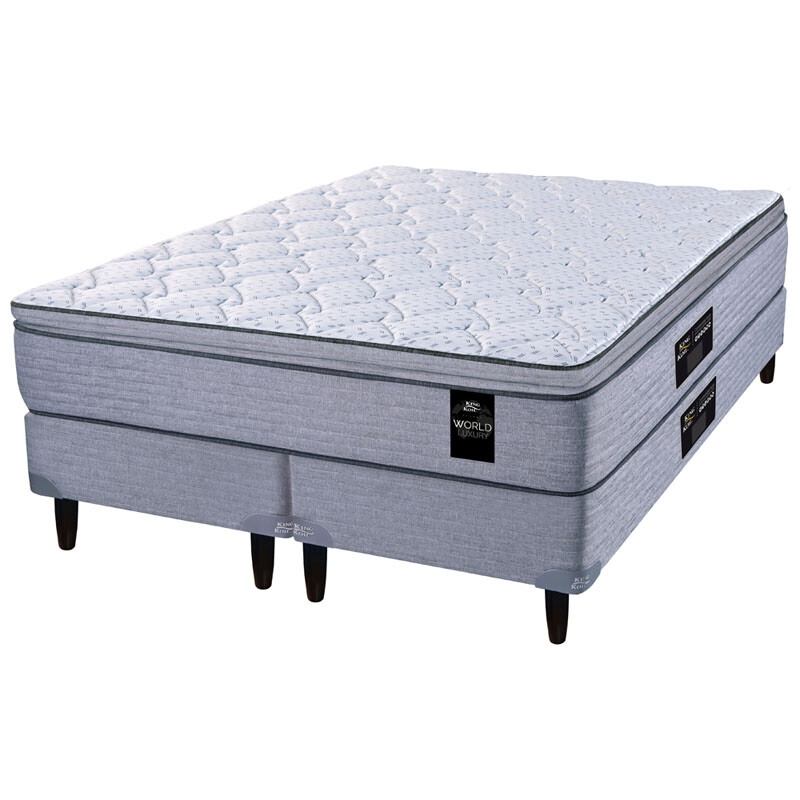 Colchón Kensington con sommier Queen 160x200