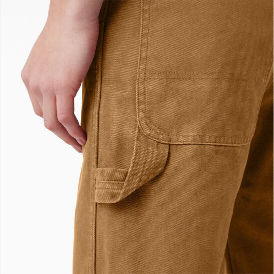 Pantalón Dickies Fit Stonewashed Duck Carpenter Pants Marrón