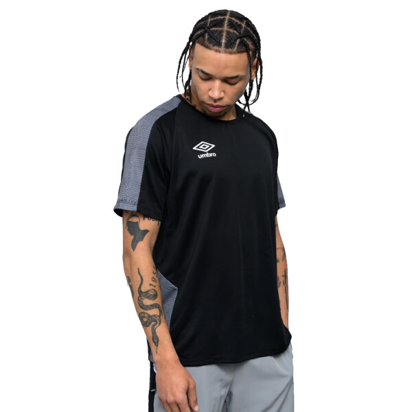 T SHIRT VIVE - UMBRO NEGRO