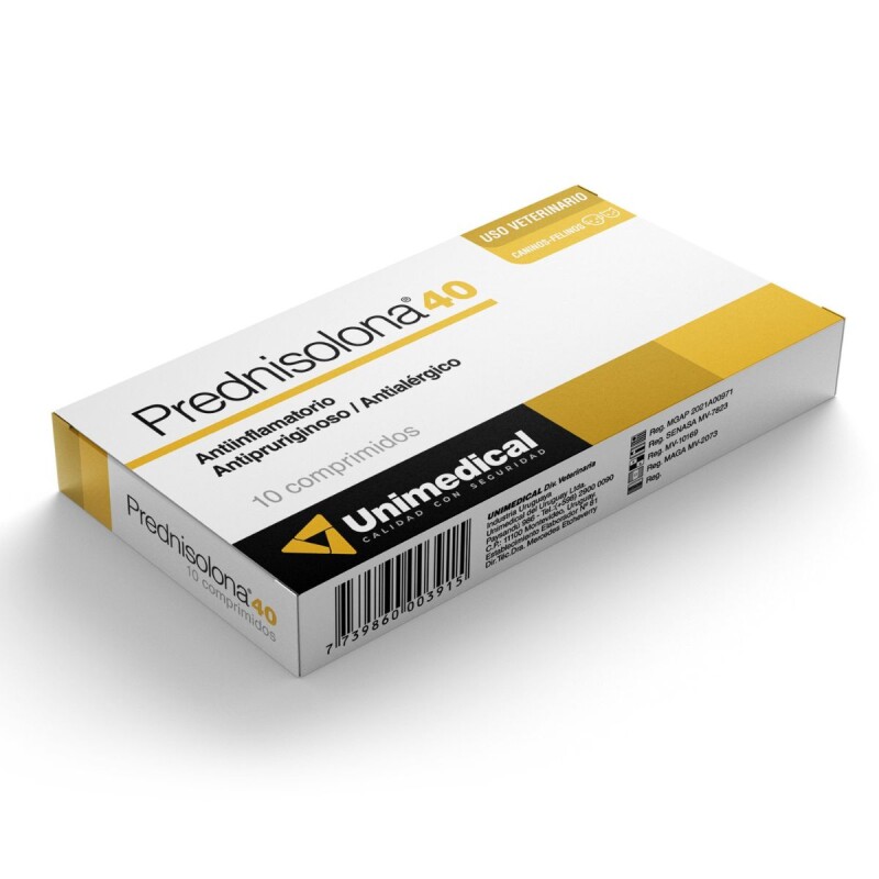 PREDNISOLONA 40 MG X CAJA DE 10 COMPRIMIDOS PREDNISOLONA 40 MG X CAJA DE 10 COMPRIMIDOS