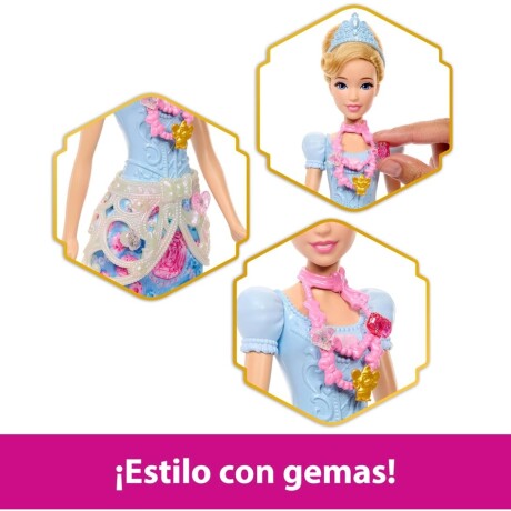 Muñeca Disney Princesas Reveal con Accesorios CENICIENTA