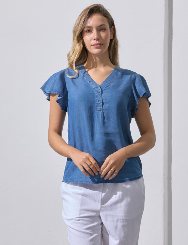 Blusa Lyocell JEAN