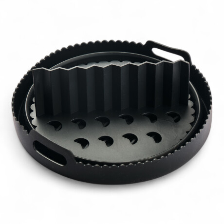 Bandeja Silicona Airfryer con fondo desmontable Redonda 21x7,10 cm Sin Color
