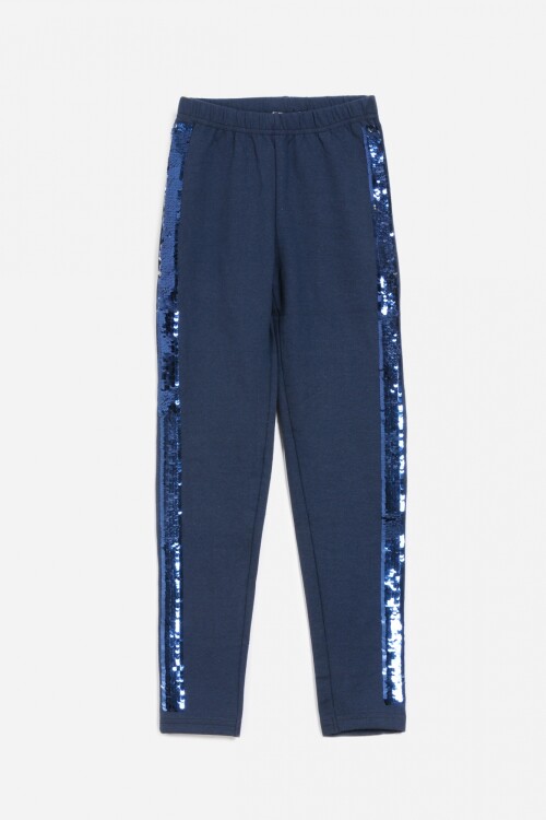 Legging con lentejuela AZUL MARINO