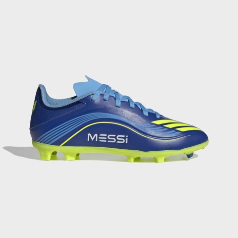 Championes Adidas F50 Messi League Team Royal Blue/solar Yellow/semi Blue Burst