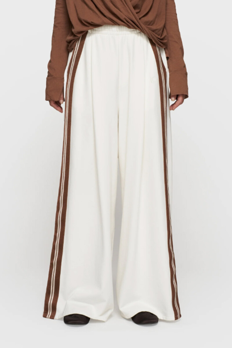WIDE PANTS TAPE Crudo