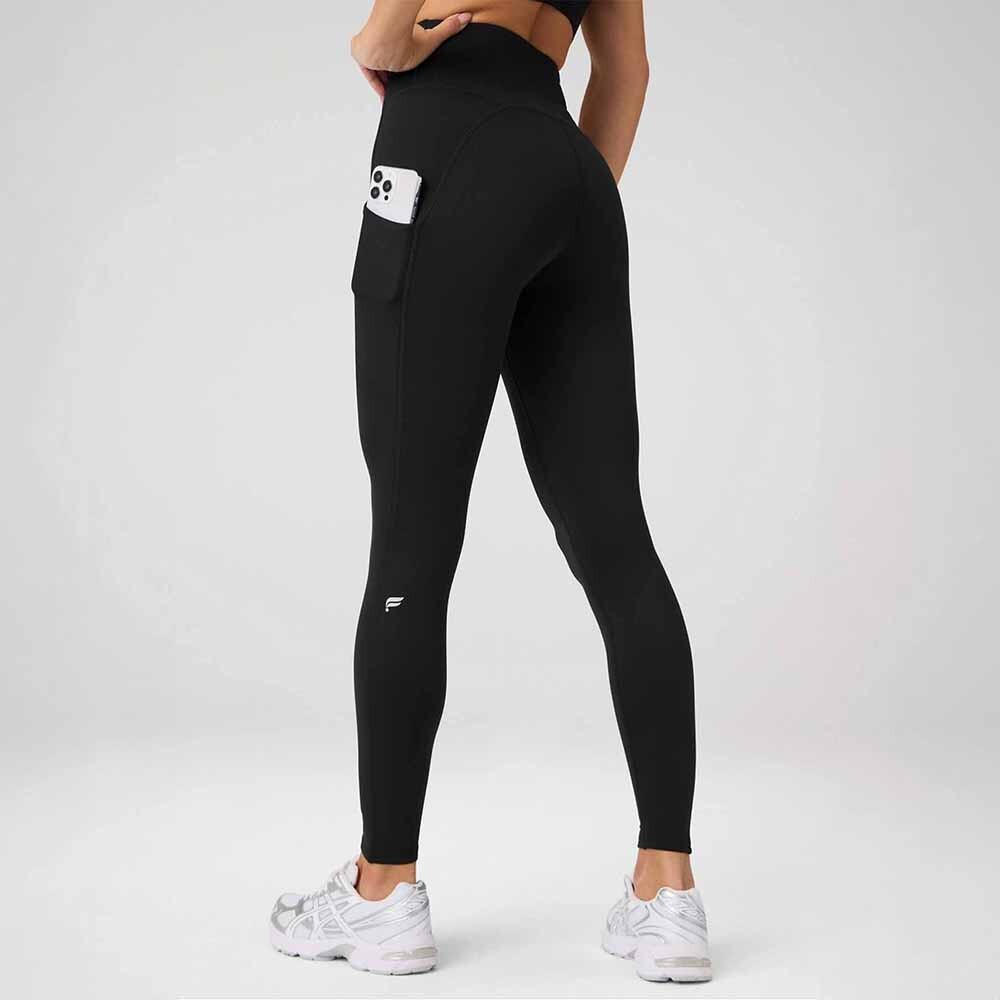 Leggings Cold Weather High-Waisted Pocket Mujer Black