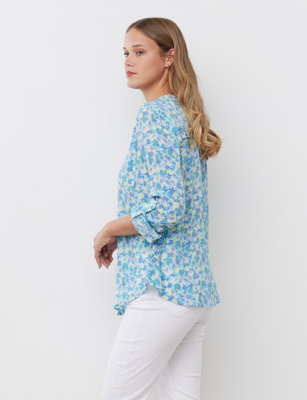 Blusa Spring VERDE AGUA/MULTI