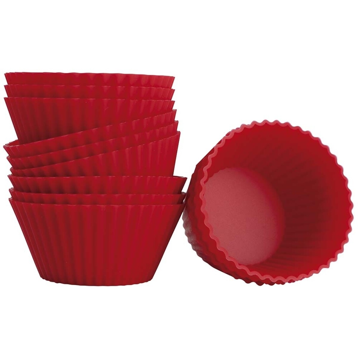 MOLDES PARA CUPCAKES DE SILICONA TRADICIONAL 
