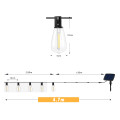 Tira Guirnalda Solar De Luces 20 Focos Tira Guirnalda Solar De Luces 20 Focos