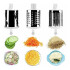 Picadora Verduras Frutas Rallador Queso Acero Inoxidable Variante Color Celeste