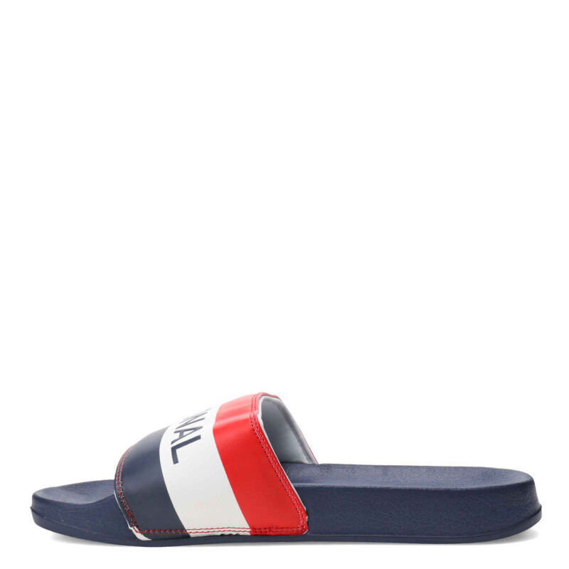 Sandalia de Hombre Nacional Azul - Blanco - Rojo