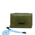 Billetera Trendy con llavero Verde