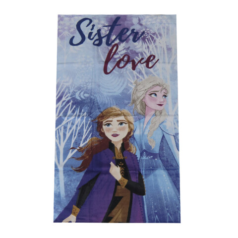 Toalla Playera Frozen Algodón 70 x 130 cm DIS 21