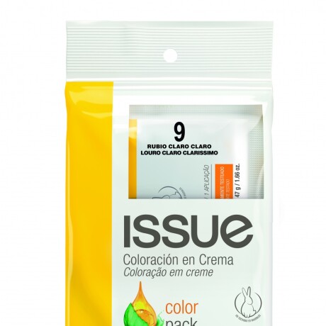 Coloración en Crema Tinta Issue Color Pack Eco Keratina RUBIO-CLARO-CLARO