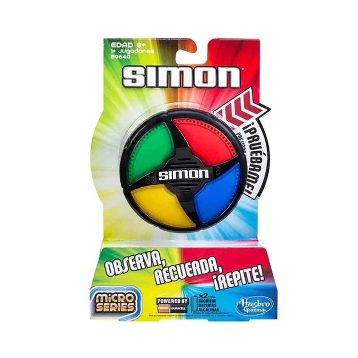 Simon Mini Memoria Hasbro 9 cm 