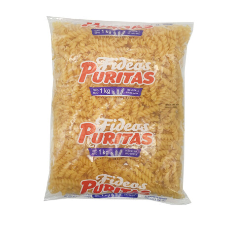 Fideos PURITAS 1KGrs Tirabuzón