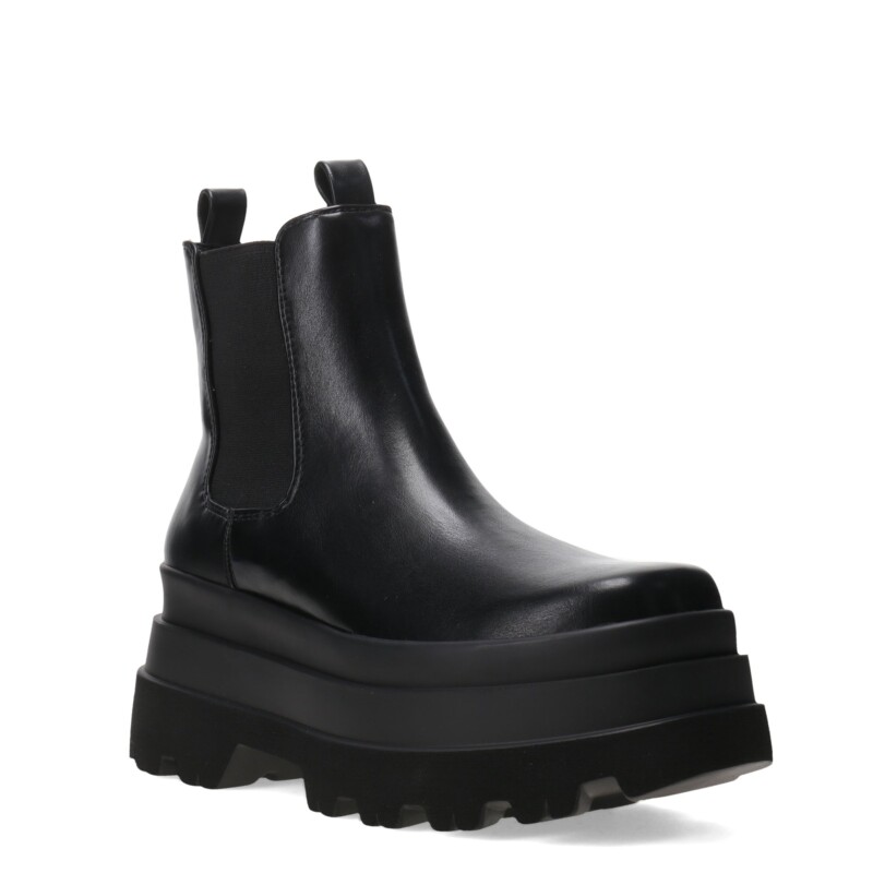 Botas de Mujer Miss Carol TRAP con elásticos Negro