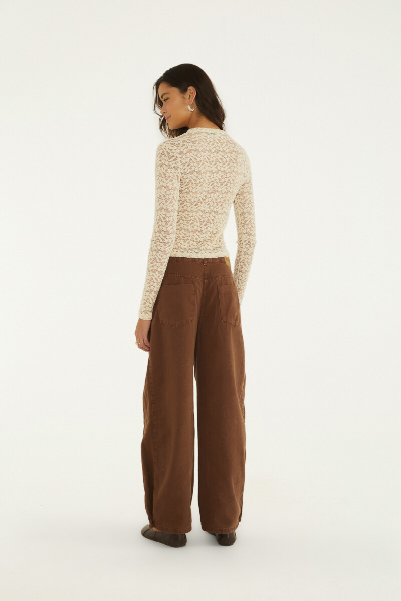 DENIM BALOON Marron