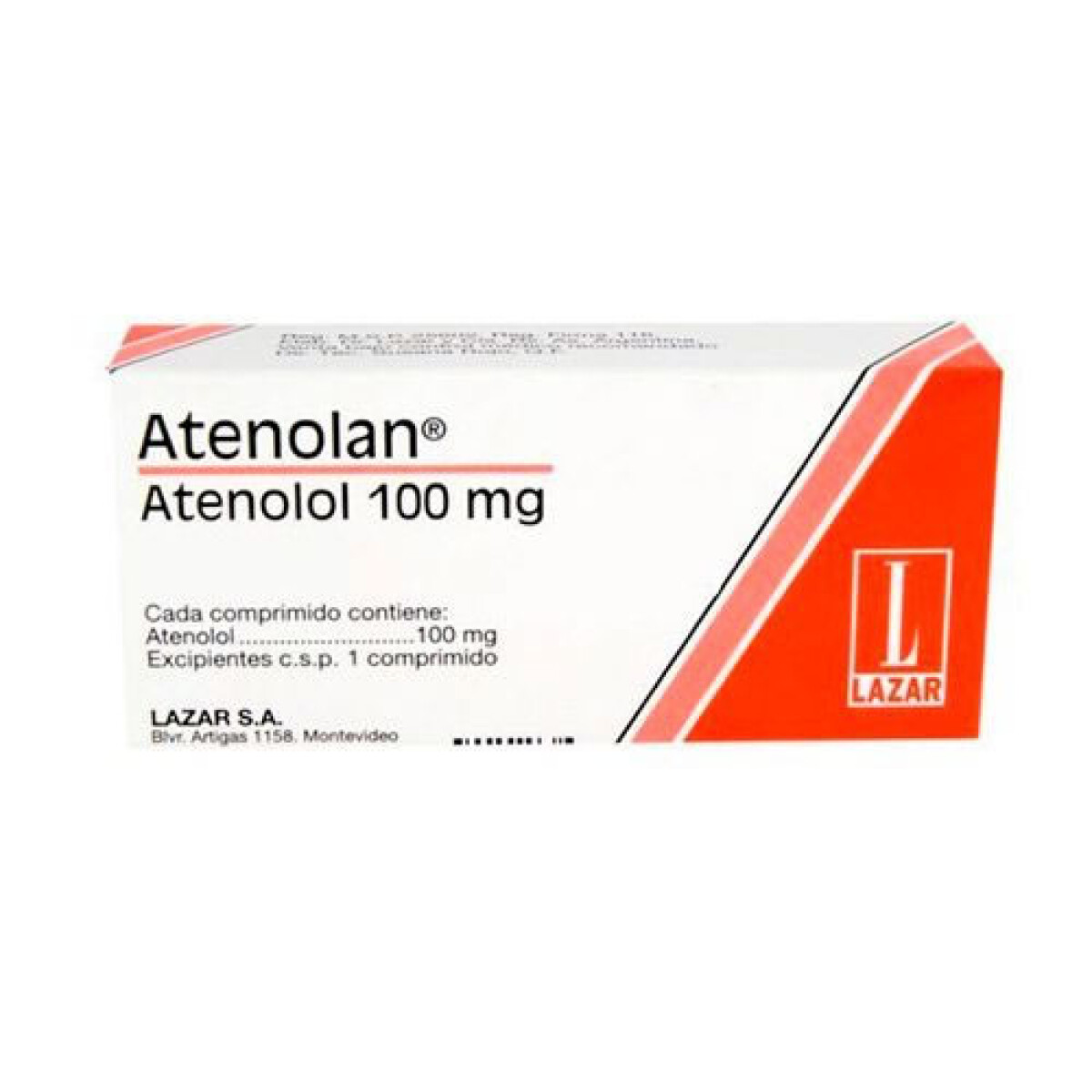 Atenolan Lazar 100 mg x60 Comprimidos – Tratamiento para Hipertensión