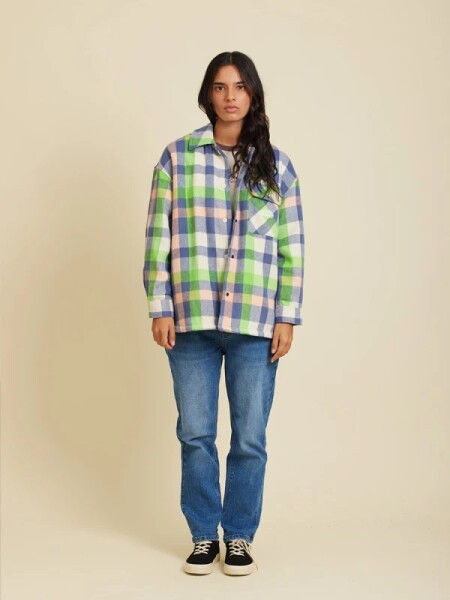 SOBRECAMISA RUSTY ENYA VER AZU