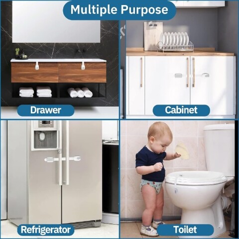 Set cerraduras de seguridad para niños para puertas Set cerraduras de seguridad para niños para puertas