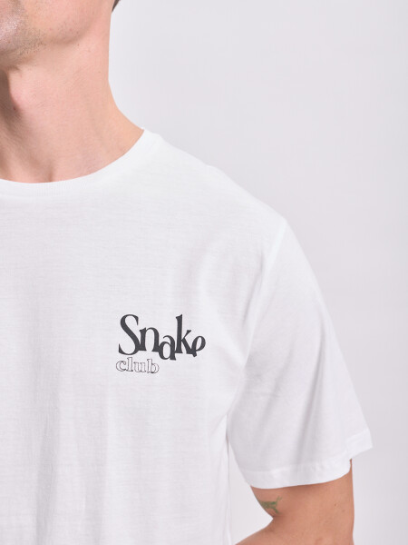 Remera estampa Blanco