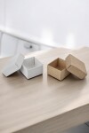 Caja 01 - 2,5x4x4 cm. REVERSIBLE BLANCO MADERA