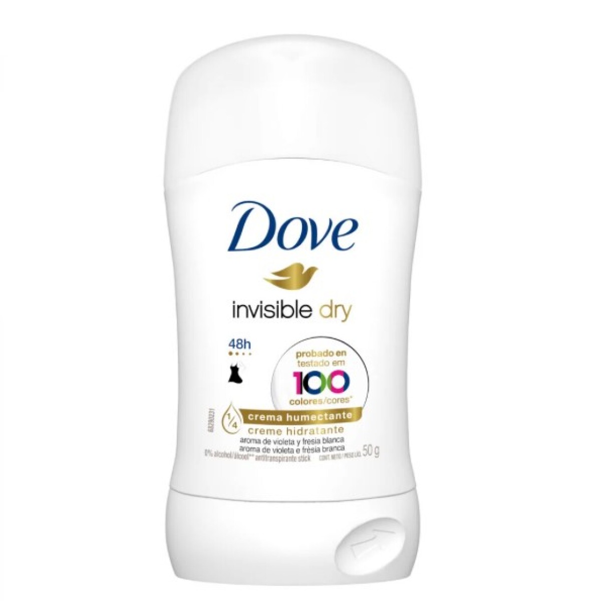 Dove antitranspirante en barra - Invisible Dry 45 g 