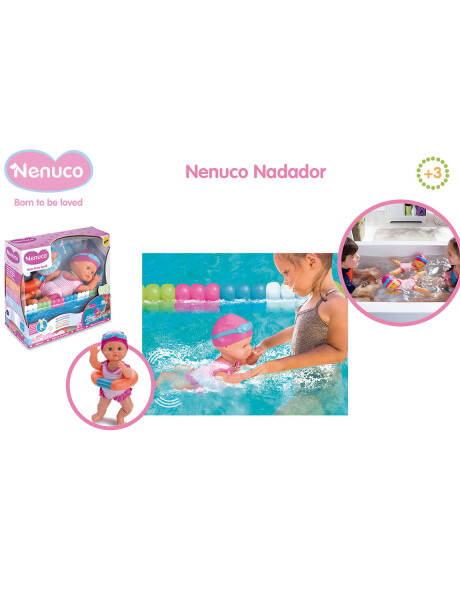 Bebote Nenuco nadador interactivo con accesorios Bebote Nenuco nadador interactivo con accesorios