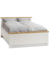 Estructura cama MARKSKEL 2 Plazas 140x200 roble/bl Estructura cama MARKSKEL 2 Plazas 140x200 roble/bl