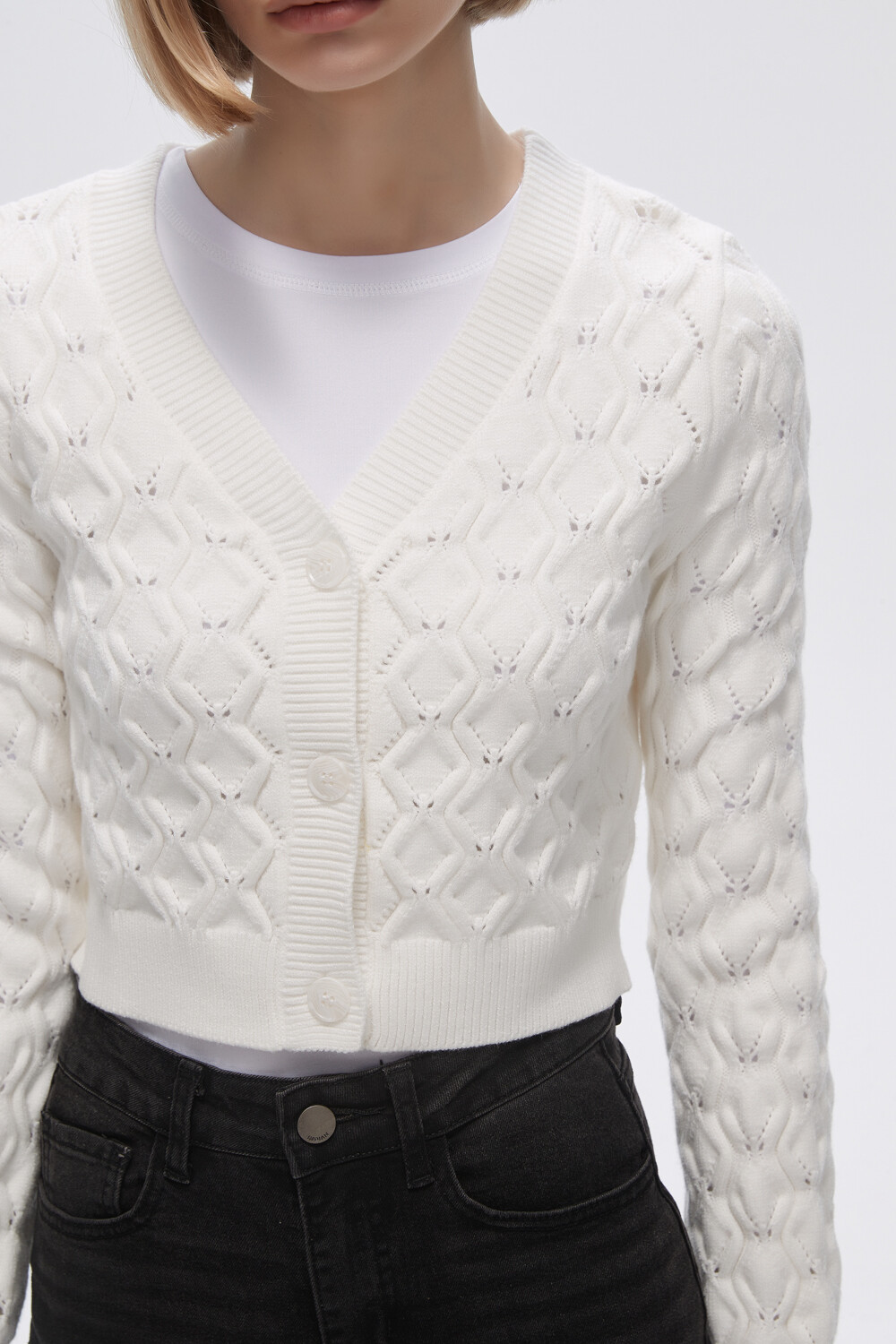 Cardigan Florina Crudo / Natural